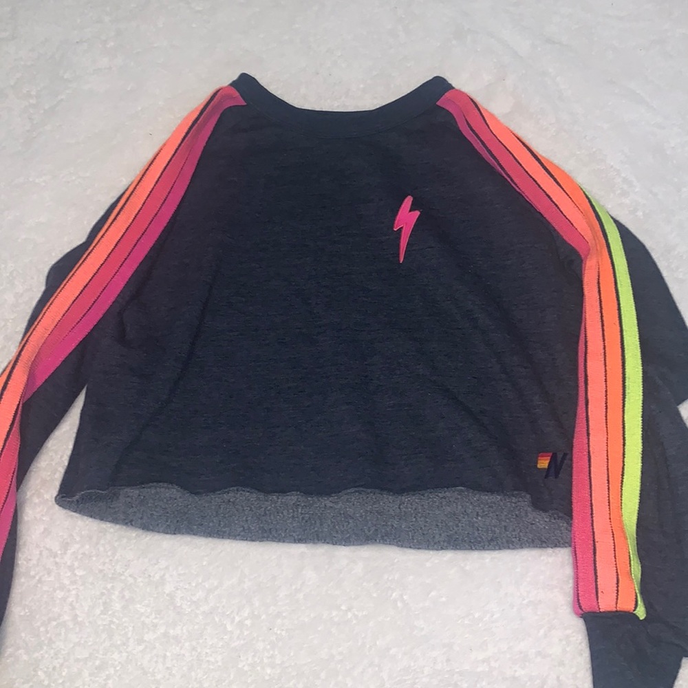 $80 shipped ven Aviator nation cropped sweater